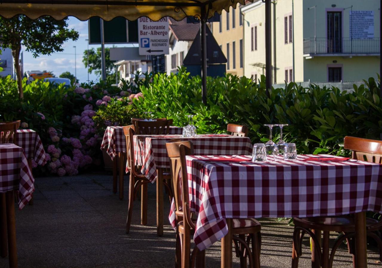 Trattoria Due Citroni Hotel Casalgrasso Luaran gambar